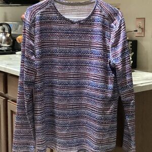 Reel Legends Multicolor Patterned Long Sleeve Shirt